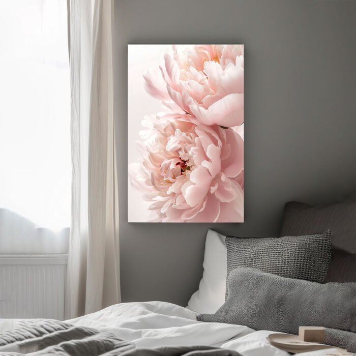 rosa traum leinwandbild wohnzimmer schlafzimmer wanddeko büro