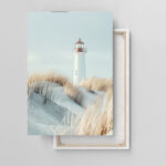 leuchtturm wächter der dünen leinwandbild wohnzimmer schlafzimmer wanddeko büro