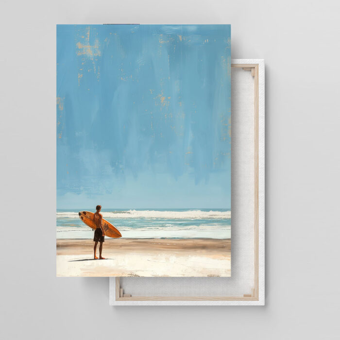 surferträume am strand leinwandbild wohnzimmer schlafzimmer wanddeko büro