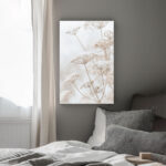 ruhe im morgentau leinwandbild wohnzimmer schlafzimmer wanddekoration