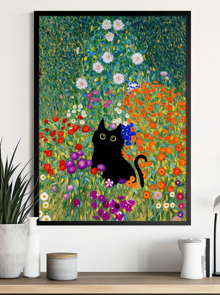 katze blumenwiese 6