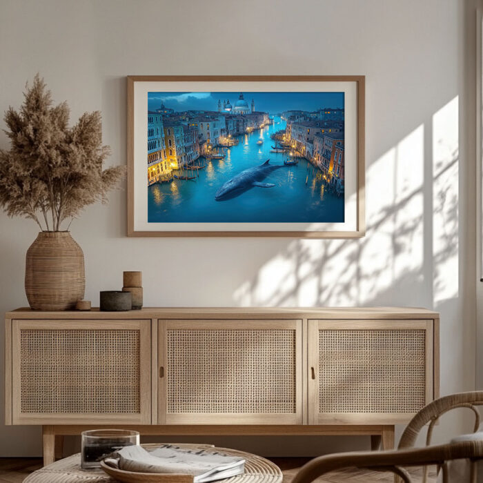 fantasy kunstbild venedig wal