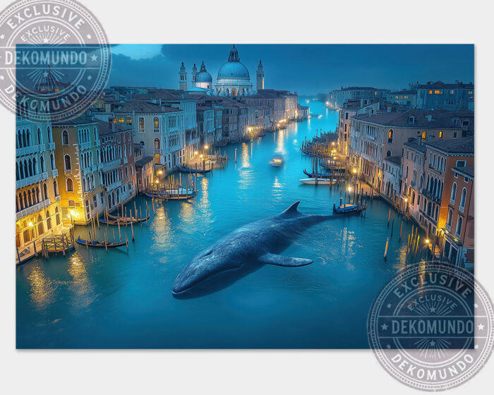 fantasy kunstbild venedig wal