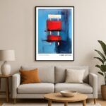 Emotionale Abstraktion im Stil von Mark Rothko Poster