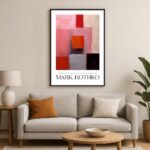 Mark Rothko Emotionale abstraktion à la manière Poster