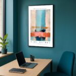 Abstrakte Malerei Poster inspiriert von Mark Rothko