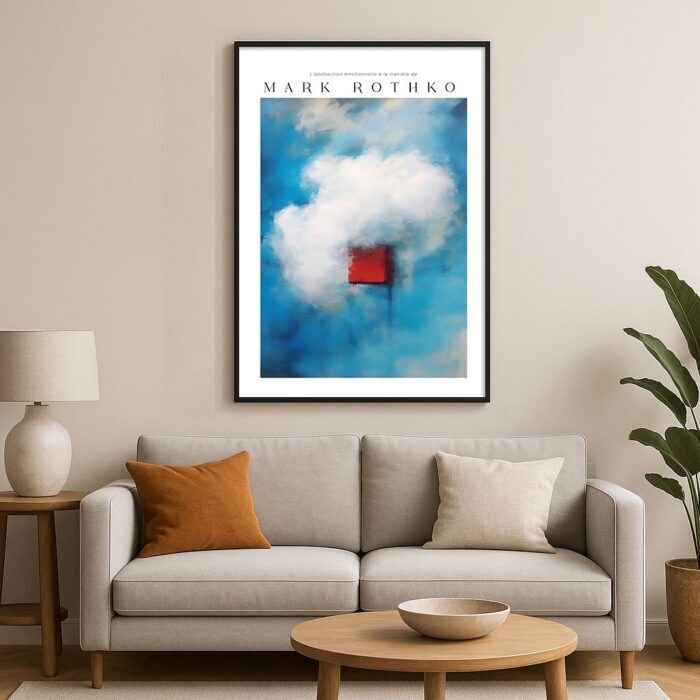 Mark Rothko L’abstraction Emotionelle Maniere Kunstposter