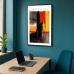 Mark Rothko Retro Kunstposter im Emotionalen Abstraktionsstil