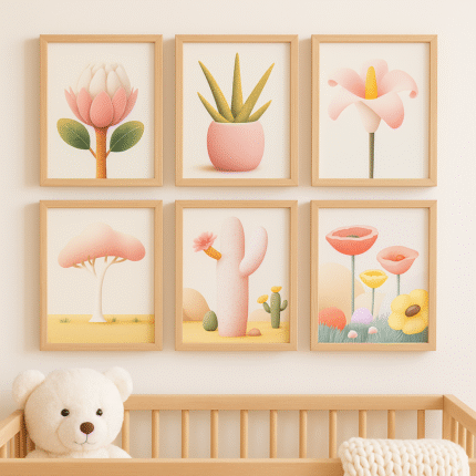 Blumen und Pflanzen Poster A4