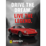 Ferrari 275 GTB Auto Poster Rennwagen Legende trendiges Wandbild zum Einrahmen