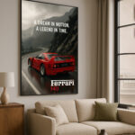 Ferrari F40 Poster Raum 01