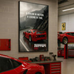 Ferrari F40 Werkstatt