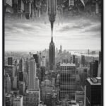 New York Inverted Poster