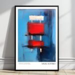 Emotionale Abstraktion im Stil von Mark Rothko Poster