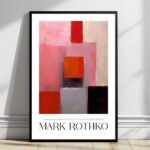Mark Rothko Emotionale abstraktion à la manière Poster
