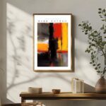 Mark Rothko Retro Kunstposter im Emotionalen Abstraktionsstil