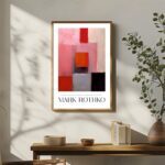 Mark Rothko Emotionale abstraktion à la manière Poster