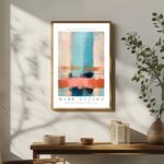 Abstrakte Malerei Poster inspiriert von Mark Rothko