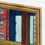 Chop Suey Edward Hopper Bild mit Rahmen in Gold