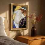 Danae I von Gustav Klimt Bild mit Rahmen in Gold (Kopie)