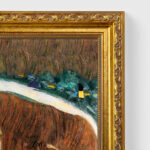 Danae I by Gustav Klimt Wall Art with Golden Frame Old Master Painting Reproduction Print for Home and Office Decorations