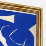 Blue Nude II Henri Matisse Bild mit Rahmen in Gold (Kopie)