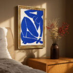 Blue Nude II Henri Matisse Bild mit Rahmen in Gold (Kopie)