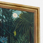Der Traum von Henri Rousseau Bild mit Rahmen in Gold