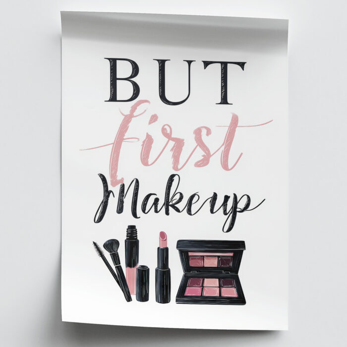 Make Up Fashion Deko Bilder 6er Set Wohnzimmer Schlafzimmer Laden Geschäft Moderne Poster zum Einrahmen