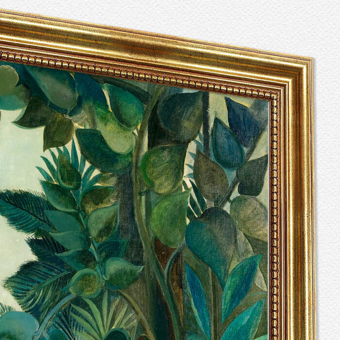 The Equatorial Jungle 1909 Henri Rousseau Bild mit Rahmen in Gold (Kopie)