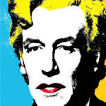 Andy Warhol Zitat Poster Pop Art Design Trend Wandbild für Wohnzimmer Schlafzimmer Büro zum Einrahmen