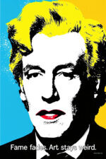 Andy Warhol Zitat Poster Pop Art Design Trend Wandbild für Wohnzimmer Schlafzimmer Büro zum Einrahmen