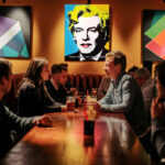 Andy Warhol Zitat Poster Pop Art Design Trend Wandbild für Wohnzimmer Schlafzimmer Büro zum Einrahmen