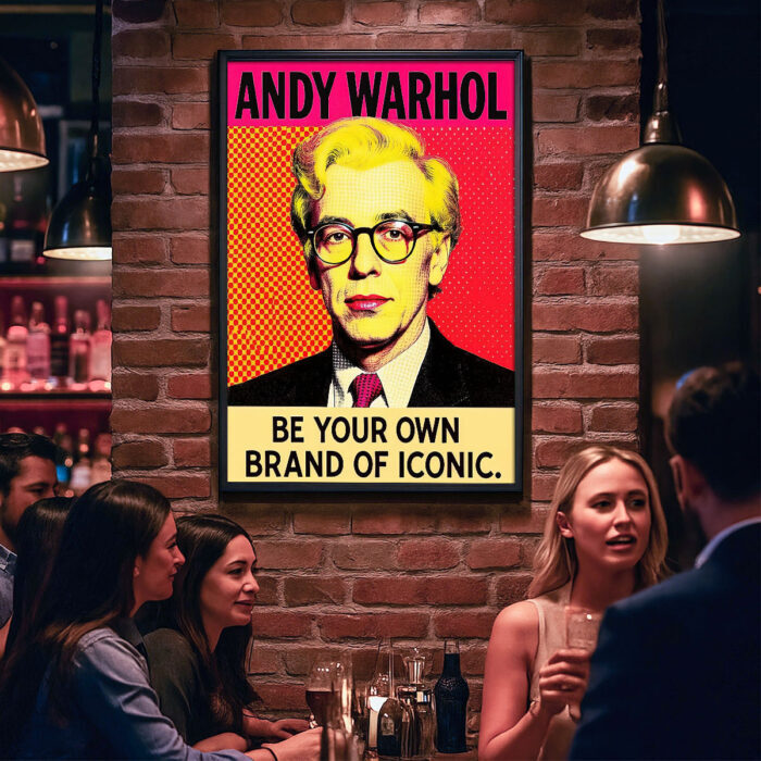 Andy Warhol Pop Art Poster Ikone Kunst Wandbild Moderne Dekoration