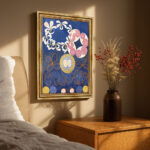 Hilma af Klint Die Zehn Größten Nr 1 Kindheit Abstrakt Bild mit Rahmen in Gold