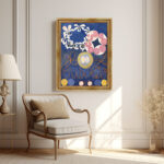 Hilma af Klint Die Zehn Größten Nr 1 Kindheit Abstrakt Bild mit Rahmen in Gold