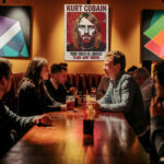 Kurt Cobain Grunge Legende Poster Musik Ikone Zitat Wandbild Wandbild zum Einrahmen