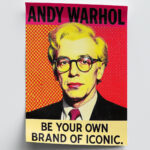 Kurt Cobain Grunge Legende Poster Musik Ikone Zitat Wandbild Wandbild zum Einrahmen