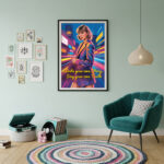 Taylor Swift Poster Wandkunst Digitaldruck Stilvolles Musikdekor Wohnzimmer Schlafzimmer