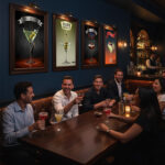 Cocktail Poster Set Exklusives Design für Bar Restaurant und Zuhause als Wanddekoration