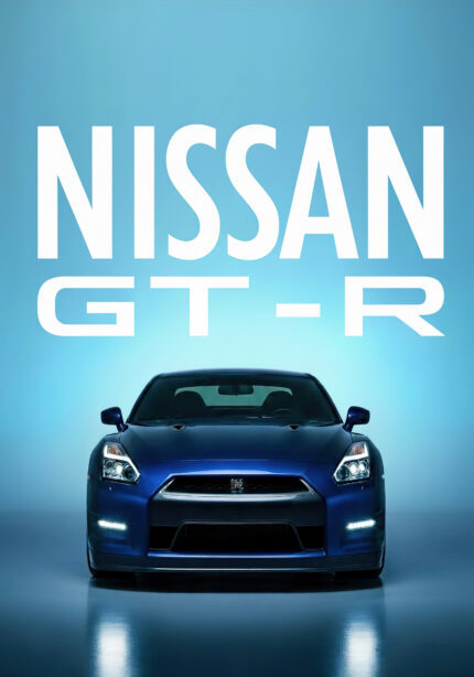 Kunstdruck Sportwagen Poster für Garage Männerhöhle Wohnzimmer Büro | Deko für Autofans | Exklusive Wandbilder