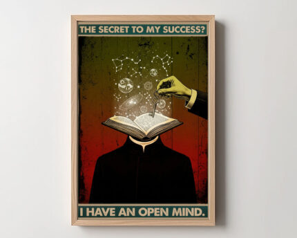 Kopfsache Poster – Surrealismus des Alltags – Open Mind – Gedankenbilder als Motivation und Affirmation – Wanddekoration