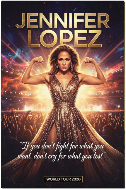 Jennifer Lopez Actor Movie Star Singer Poster Wall Art Live for the Story Decor Living Room Bedroom Cinema