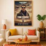 Tom Cruise Actor Movie Star Poster Wall Art Live for the Story Decor Living Room Bedroom Cinema