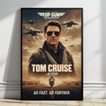 Tom Cruise Actor Movie Star Poster Wall Art Live for the Story Decor Living Room Bedroom Cinema