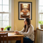 Kaffe Schoko Tee Poster Set Exklusives Design für Coffee Shop als Wanddekoration für Küche und Esszimmer