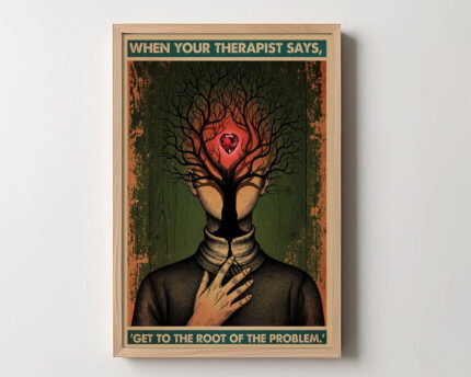 Kopfsache Poster – Surrealismus des Alltags – Open Mind – Gedankenbilder als Motivation und Affirmation – Wanddekoration