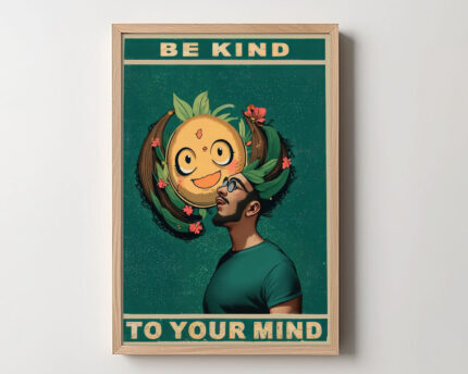 Kopfsache Poster – Surrealismus des Alltags – Open Mind – Gedankenbilder als Motivation und Affirmation – Wanddekoration