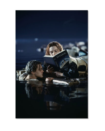 Titanic Poster Jack und Rose – Filmposter für die Kino Deko – Wird Sie die Lösung im Buch finden?
