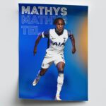 Fussball Stars Bilder 6er Set Deko Wandbilder Berühmter Jungstars Güler – Yamal – Musiala